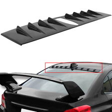 Carbon Style Rear Trunk Roof Vortex Spoiler Wing For 2015-18 Subaru Wrx Sti 2.5l
