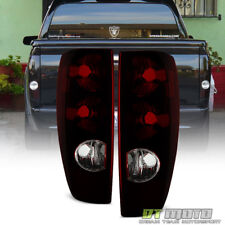 Red Smoke 2004-2012 Chevy Colorado Gmc Canyon Tail Lights Lamps Pair Leftright