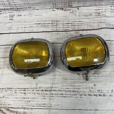 Rare 1941 Chevy Fog Lights - Guide Usa - Amber Lens - Hot Rod Used