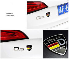 Vehicle Id Wolfsburg Shield Round Badge Emblem Sticker Fit For Vw Mk7 Mk6