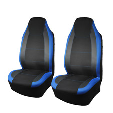 Car Seat Covers Universal Front Set Armrest Back Pocket High Back For Armrest
