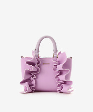 Samantha Vega - Shoulder Bag Simple Frill Handbag Mini Lilac