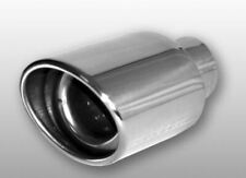 Resonated Oval Slant Exhaust Tip 2.25 Inlet 4.5 X 3.75 Outlet 7 Overall