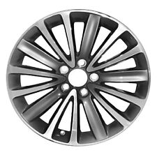 Refurbished 18x7.5 Machined Medium Charcoal Wheel Fits 2018-2018 Acura Tlx