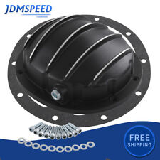 Aluminum Black Gm Differential Cover 8.5 8.6 Ring Gear Diff 10 Bolt Cast