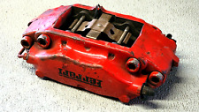 Single Ferrari Brembo Brake Caliper Used Oem Complete Red 4 Pistons