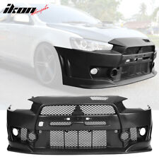 Fits 08-15 Mitsubishi Lancer Fq Fq440 Style Front Bumper Cover Conversion Pp