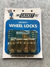 Mr Gasket Security Wheel Locks Nos Lot Of 4 Vintage 1451 12 Right Turn