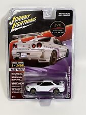 2000 Nissan Skyline Gtr Bnr34 Jvk Toys Exclusive 164 Johnny Lightning 1 Of 2496