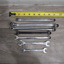 Snap-on Tools Usa 7 Pieces Combination Wrenches Lot See Description For List