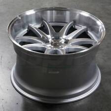 19x9.519x11 Silver Machined Wheels Aodhan Ds02 Ds2 5x114.3 2222 Set Of 4 73