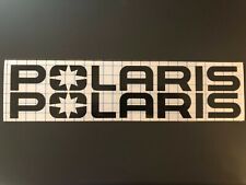 2x Polaris Logo Vinyl Sticker Decal 8 12 16 20 23