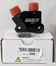 Earls Engine Oil Cooler Adapter Ls0012erl Side Mount For 1997-2019 Chevy Ls
