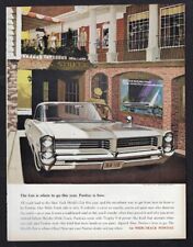 1964 Pontiac Bonneville Print Ad - Main Street Art By Fitzpatrick Kaufman