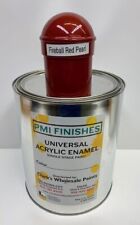 Fireball Red Pearl Gallon Single Stage Acrylic Enamel Car Auto Paint