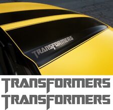 Camaro Ss Autobot Transformers Edition Hood Decals Stickers Bumblebee Decepticon