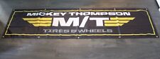 Mickey Thompson Tires Banner Flag Big 2x8 Feet Drag Racing Mechanic Tire Shop