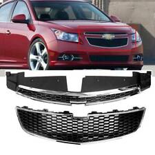 For Chevy Cruze 2011-2014 Front Bumper Upper Lower Grille Pair Grill New