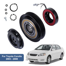 For 2003-2008 Toyota Corolla 1.8l Ac Compressor Clutch Kit Pulley Coil