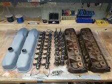 413 426 Mopar Max Wedge Cylinder Heads Complete Rocker Arms Valve Covers