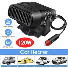 Portable Electric Car Heater 12v 120w Heating Fan Defogger Defroster Demister