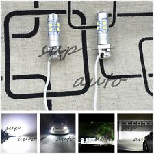 2x H3 6000k Super White 100w Led Headlight Bulbs Kit Fog Driving Light
