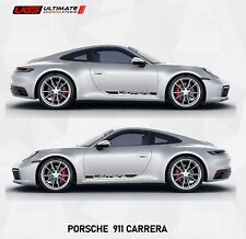 Porsche 2020-2023 911 Carrera Door Decal Set Vinyl Set 2pc