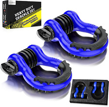 Bow Shackles 34 D Ring Shackle 2 Pack 48000ib Break Strength Wit