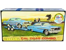Skill 2 Model Kit Ford Cal Drag Team Ford Galaxie With Ford Falcon Funny Car