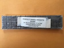Perfect Adhesive Stick On Lead Wheel Weights-24-12 Oz Segments 12 Oz Total