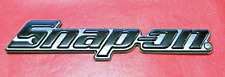 New Snap-on Original Logo Short Box Cart 3d Roll Cab Black Badge Emblem Decal