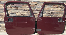 97-06 Jeep Wrangler Tj Lj Full Hard Doors Pair Sienna Pearl Pu7 Cc