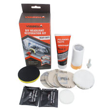 Visbella Headlight Restoration Kit Car Light Lens Cleaning Repair Polish Renewal