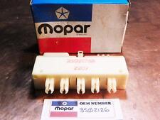 Plymouth 1968-1974 Nos Oem Mopar Ac Heater Vacuum Switch 3502126 5 Button Type