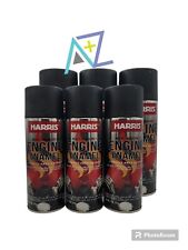 Black Matte Harris Heat Resistant Engine Enamel Motor Engine Spray Paint