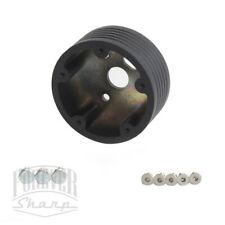 1.5 Black Steering Wheel Spacer 5-hole Wheel To Fs Grant Apc 3 Hole Adapter