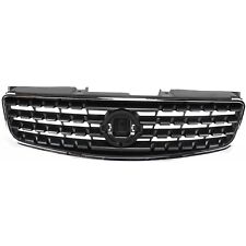 Grille Assembly For 2005-06 Nissan Altima Chrome Shell Painted Dark Gray Insert