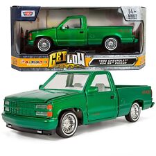 1992 Chevy C1500 454ss Pickup Chevy Lowrider Truck Green 124 Diecast Get Low