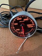 Defi Red Racer Temp Gauge F 60mm Df11702 With Wires And Sensor