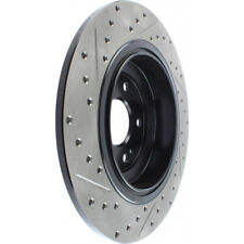 Stoptech Brake Rotor Sport Slotted Drilled - Rear Driver Side