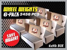 6 X 9 Lbs Boxes 54lbs 3456 Pieces Stick-on Adhesive Tape 14 Oz Wheel Weights