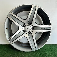20 X 10 Machined Grey Factory Oem Wheel Rim 2009 Mercedes Benz Ml63