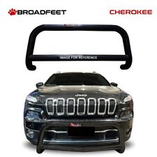 Front Black Bull A Bar Grille Bumper Guard Protector For 2014-2023 Jeep Cherokee