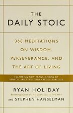 The Daily Stoic 366 Meditations On Wisdom Perse.... By Ryan Holiday Usa Stock