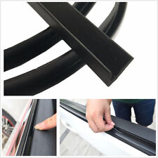 4m Black Car Front Rear Side Door Window Edge Sealed Strip Trim Weatherstrip