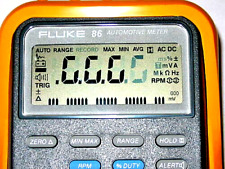 Fluke Model 88 Or 86 Repair Kit For Faded Lcd Display Digits