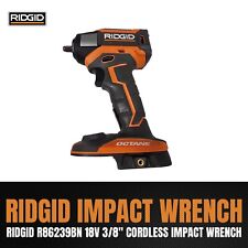 Ridgid R86239bn 18v 38 Cordless Impact Wrench