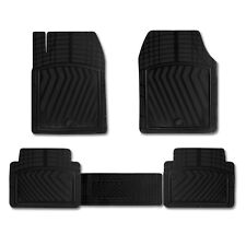 Trimmable Floor Mats Liner All Weather For Fiat 3d Black Waterproof 4pcs