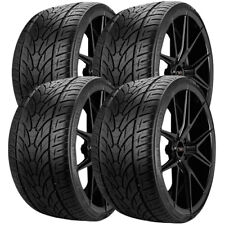 Qty 4 28550r20 Lionhart Lh-ten 116v Xl Black Wall Tires