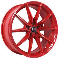 20 Str Wheels 910 Neon Red Rims